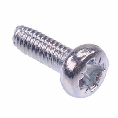 M2 x 6mm Pozidrive Pan Head Machine Screw - Pack of 100