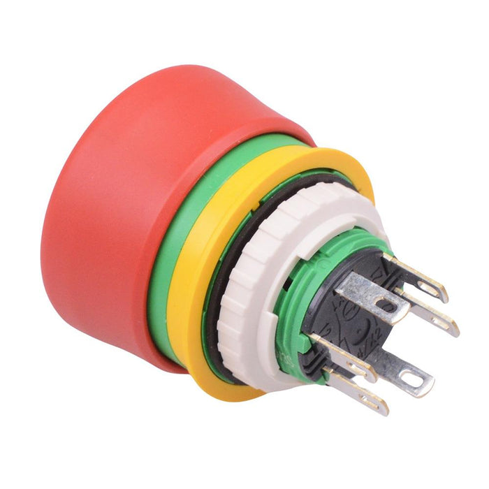 XA1E-BV3SG12TR Unibody 16mm Emergency Stop Switch 1NO-2NC IDEC