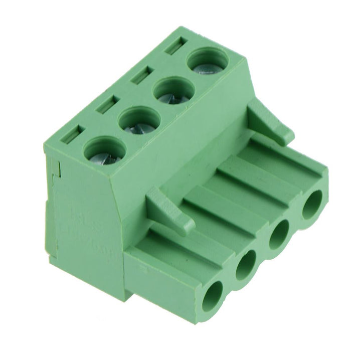 4-Way Plug-In PCB Screw Terminal Block 5.08mm