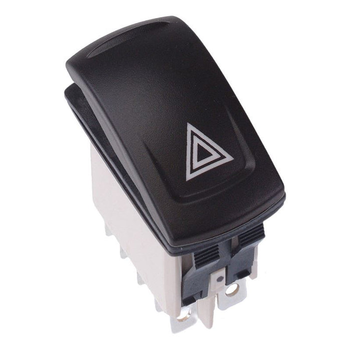 KR46CAKJJG22NXXXX13 Hazard Warning Light Latching Red 24V LED Auto Rocker Switch DPDT IP68 APEM