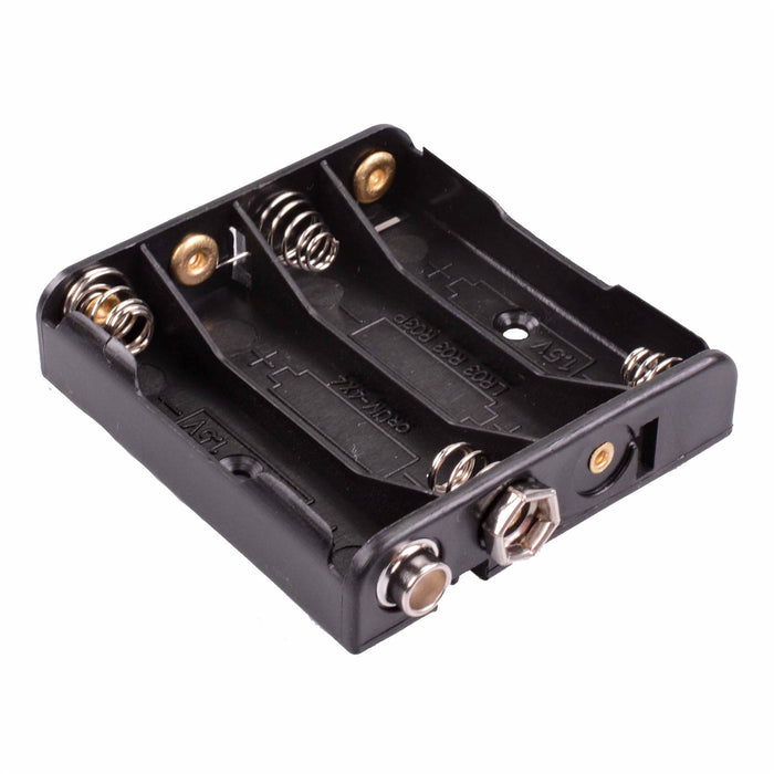 AAA x 4 Battery Holder Press Stud Connections