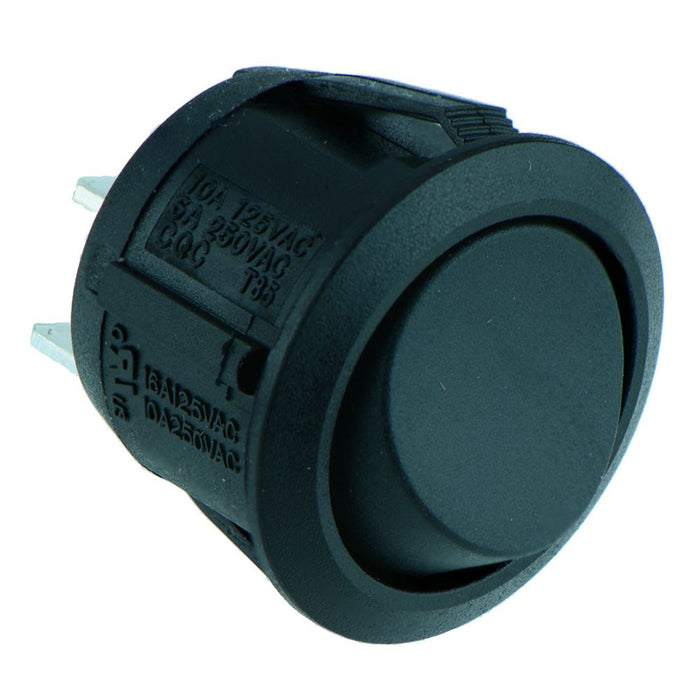On-Off Round Rocker Switch SPST R13-112A-02