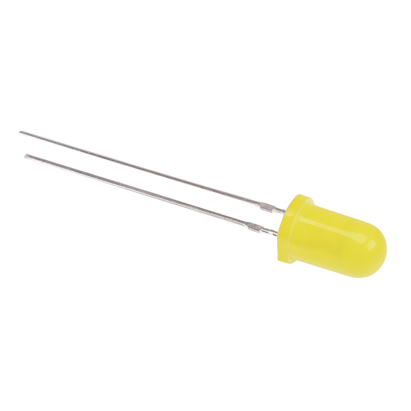 Yellow Flashing 5mm Diffused LED 1.8Hz 330mcd — Switch Electronics ...