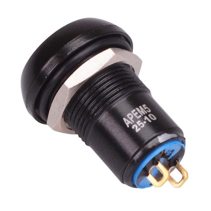 IPR1SAD7/1 White Latching 12mm Push Button Switch SPST IP67 APEM