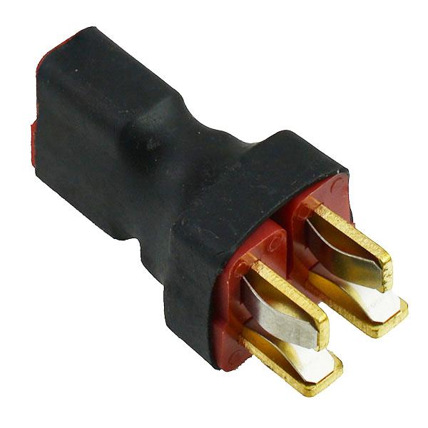 Deans T-Plug Female to 2 Male Parallel Adapter