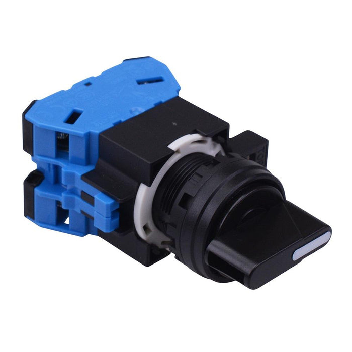 HW1S-3TF20 22mm 3 Position Maintained Selector Switch 2NO IDEC
