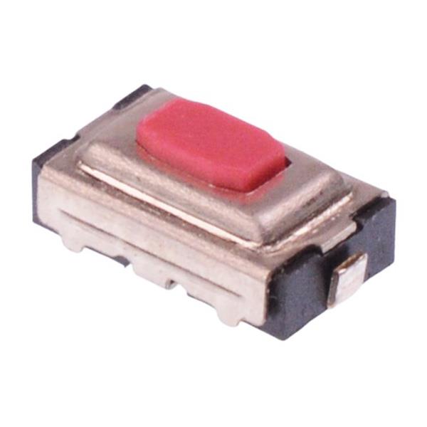 TJG-325RV/TR Diptronics 3.7x6mm Thin Tactile Switch 50mA 12VDC
