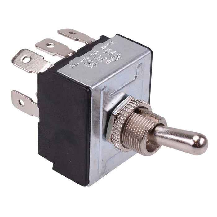 R13-432A1-01-HR On-Off 12mm Toggle Switch 3PST 10A 250VAC