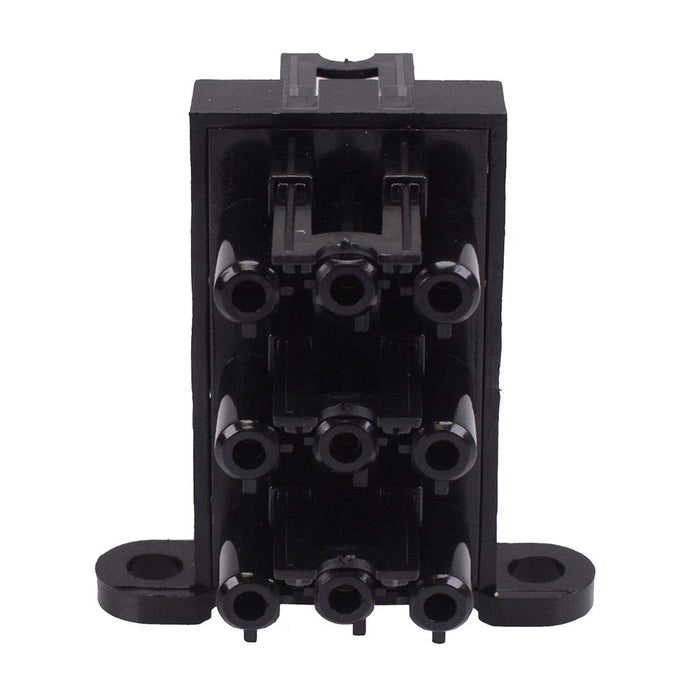 3 Pole 3 Way Lighting Connector Distribution Block Splitter 16A 600V