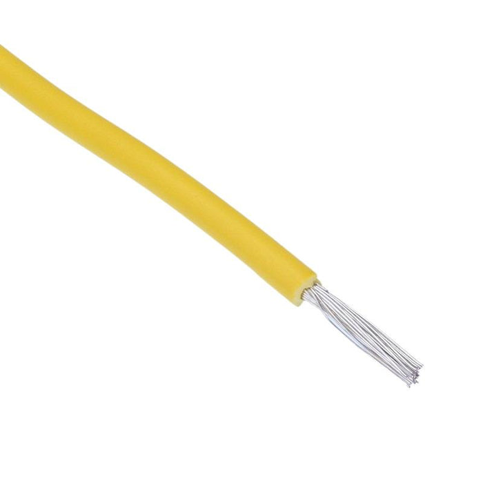 305m Yellow UL1015 14AWG 41/0.25mm Tinned Copper Stranded Wire