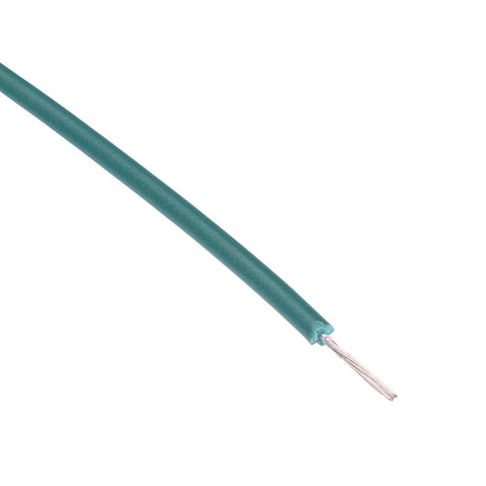 610m Green UL1015 22AWG 17/0.16mm Tinned Copper Stranded Wire