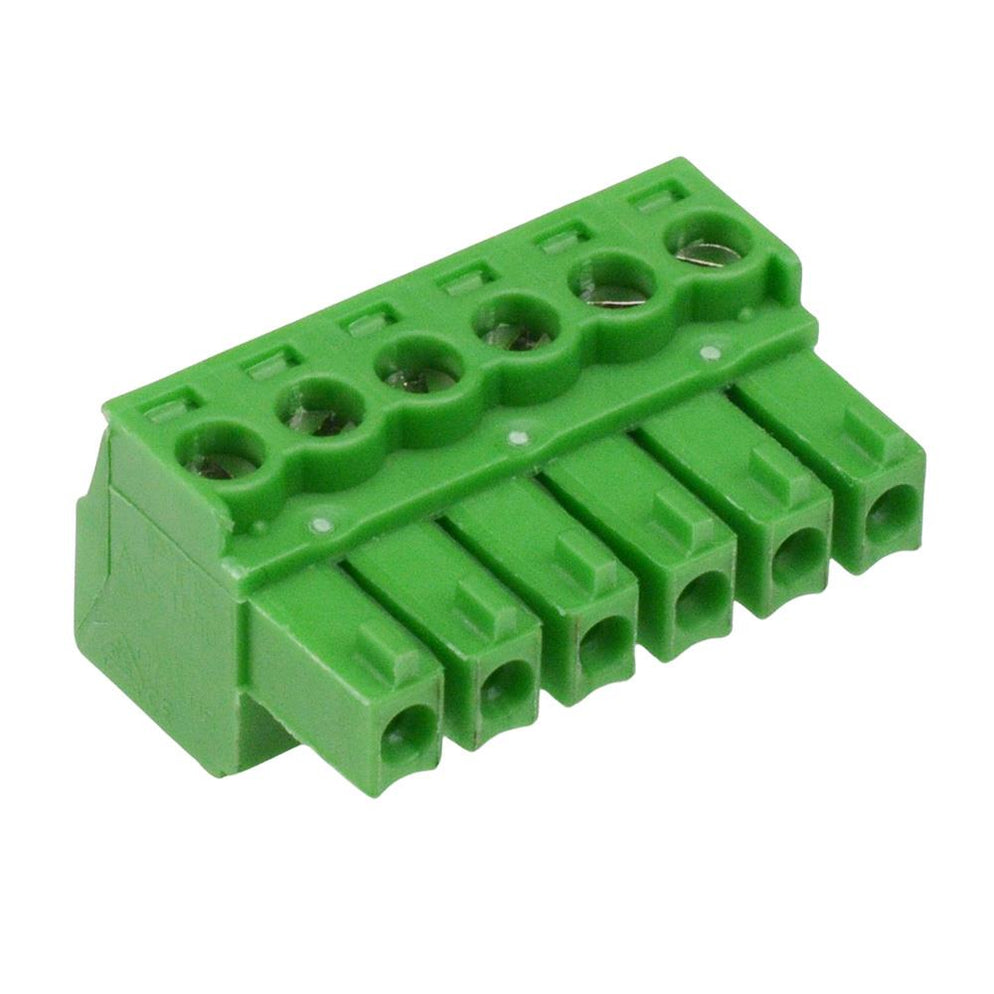 6-Way 3.81mm Right Angle Pluggable Terminal Block 8A 300V — Switch ...