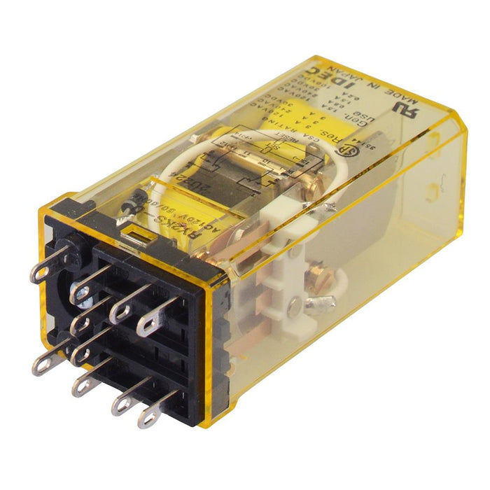 RY2KS-UAC120V 120VAC Plug In Latching Relay 3A DPDT IDEC