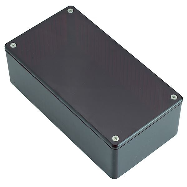 1591DTRD Hammond Red Polycarbonate Enclosure 150 x 80 x 50mm