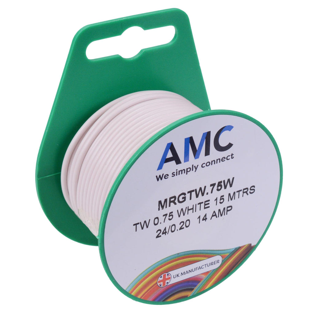 0.75mm² Thin Wall Cable Mini Reel 15M