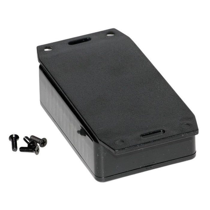 1591MF2BK Hammond Multipurpose Black FRABS Enclosure Flanged Base 85 x 56 x 26mm