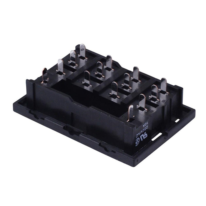 SH4B-62 PCB Mount Relay Socket for Four Pole RH4B Relays IDEC