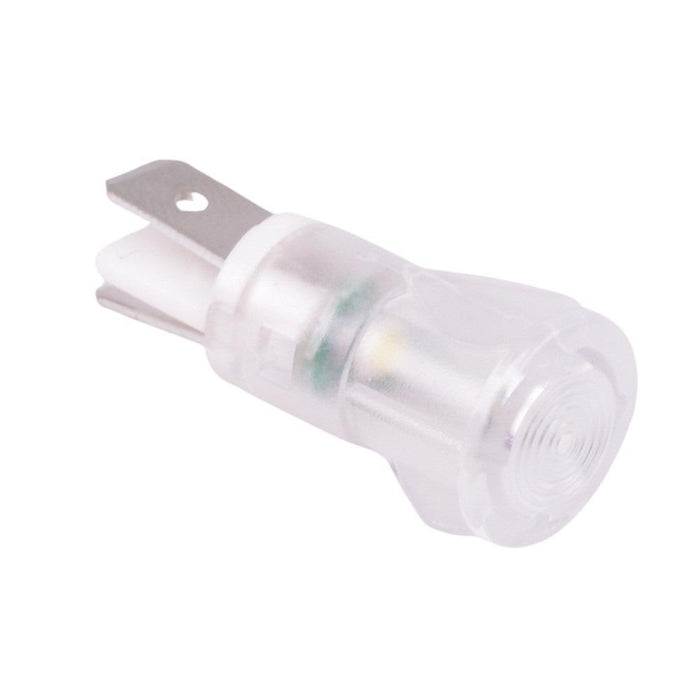 White 12mm LED Panel Indicator Light 220V