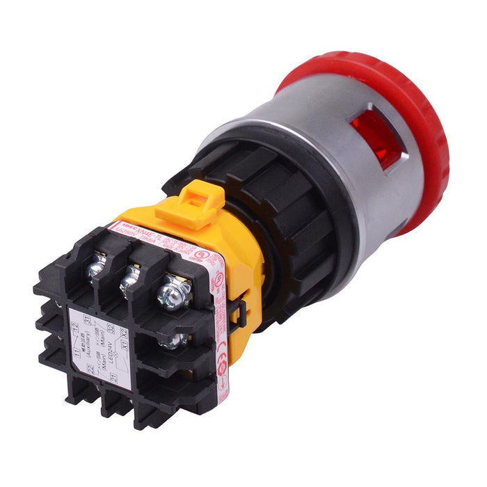 XN4E-TL403Q4MR 24V illuminated 30mm Emergency Stop Switch Padlock 3NC IP65 IDEC