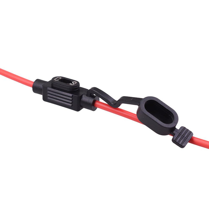 Low Profile Micro Blade Inline Fuse Holder 14AWG 20A