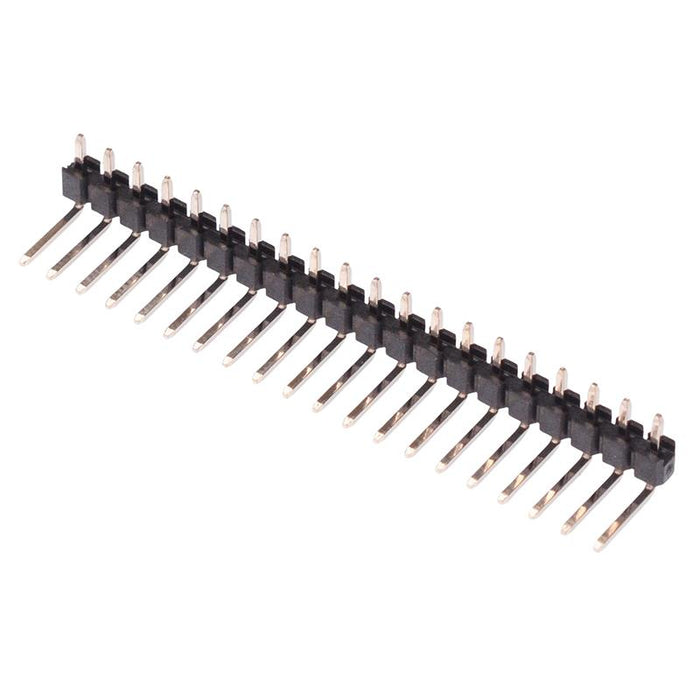 20-Way Right Angle Male Header 2.54mm