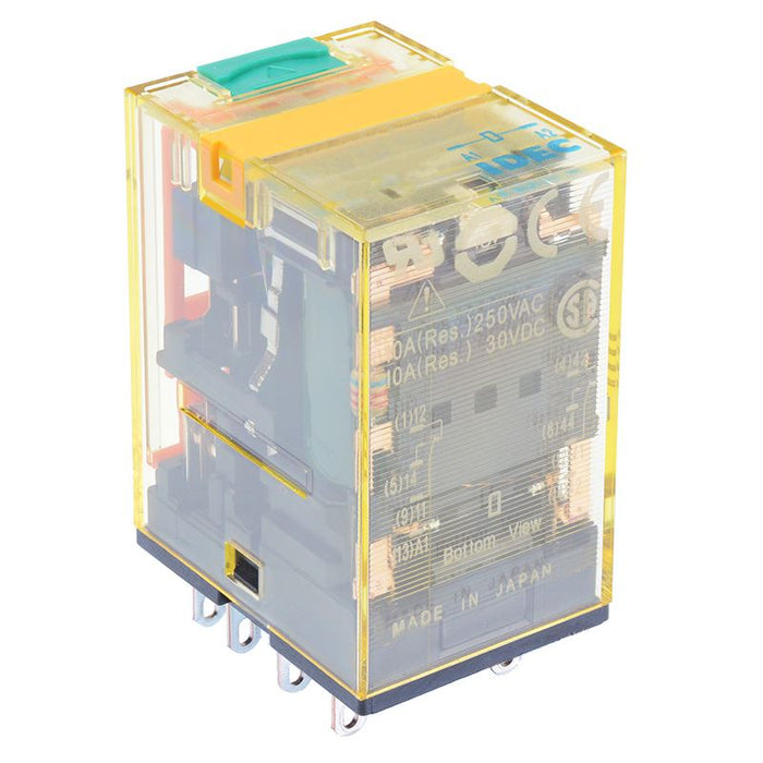 RU2S-A220 240VAC IDEC Plug In Power Relay 10A DPDT IDEC