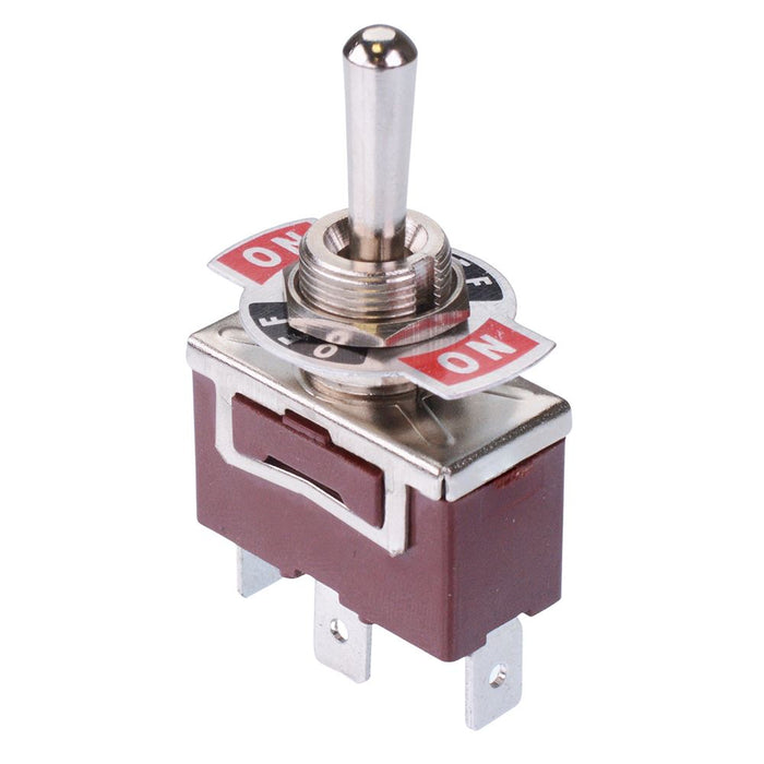 On-Off-(On) Momentary Toggle Switch SPDT 15A 250VAC