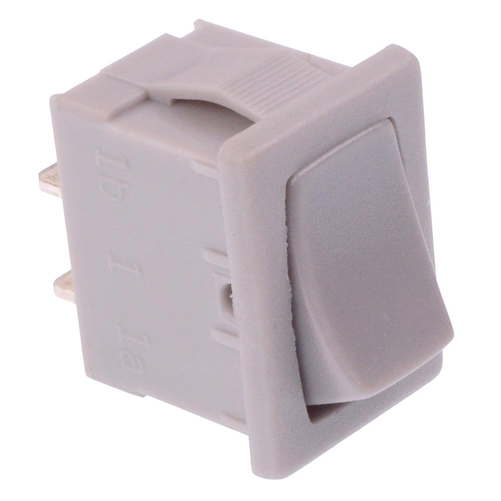 Grey On-Off Rocker Switch 19.2 x 13mm Switch SPST 15A — Switch ...