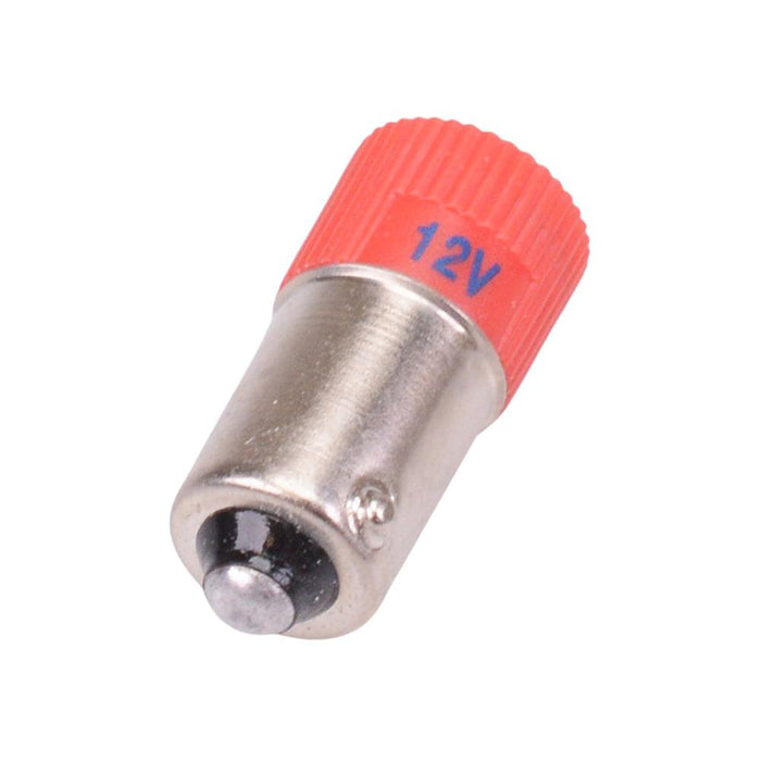 Red LED BA9S Bayonet LED Bulb 12VAC/DC