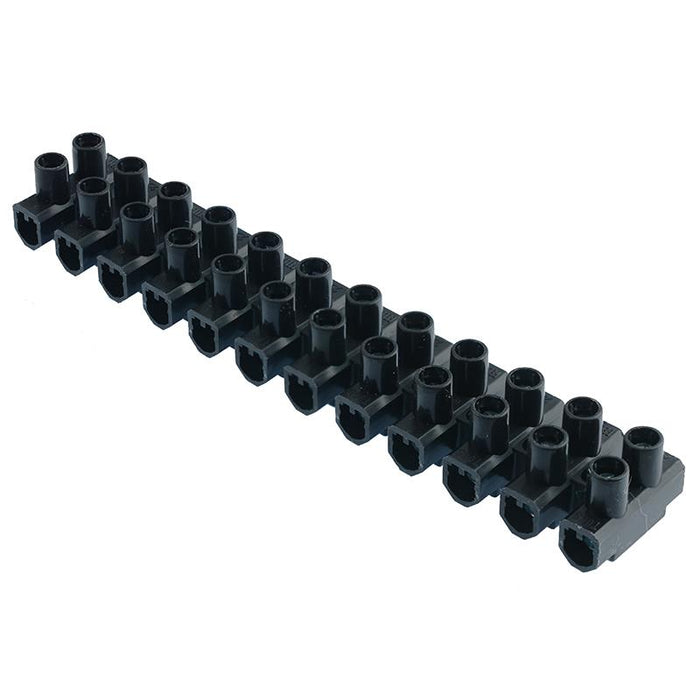 Snap Plug Block Black 12-Pole Kwik Snap Terminal Block 32A 450V — Switch Electronics ...