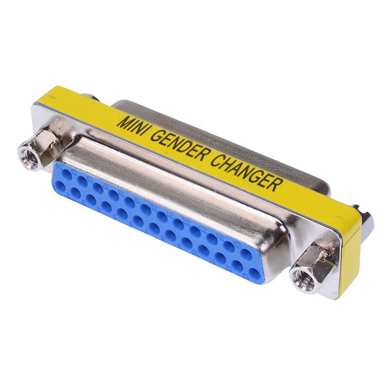 25 Way D Sub Female to Female Adapter Connector — Switch Electronics ...