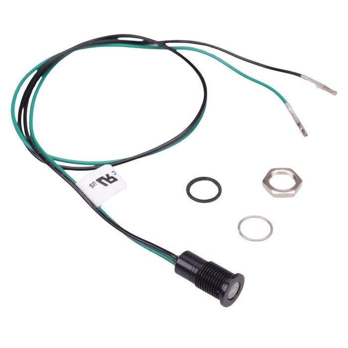 Q8F5BXXSG3.3E Super Bright Green Flush 8mm 3.3VDC LED Panel Indicator IP67 APEM