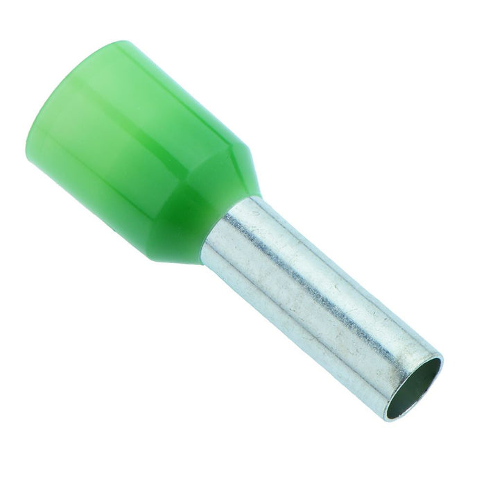 Green 6mm Bootlace Ferrule - Pack of 100