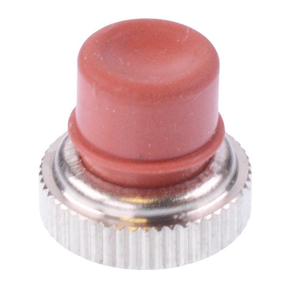 U1401-6 APEM Red Sealing Boot for 6.35mm 9000, 13000, 18000 Push Button Switches