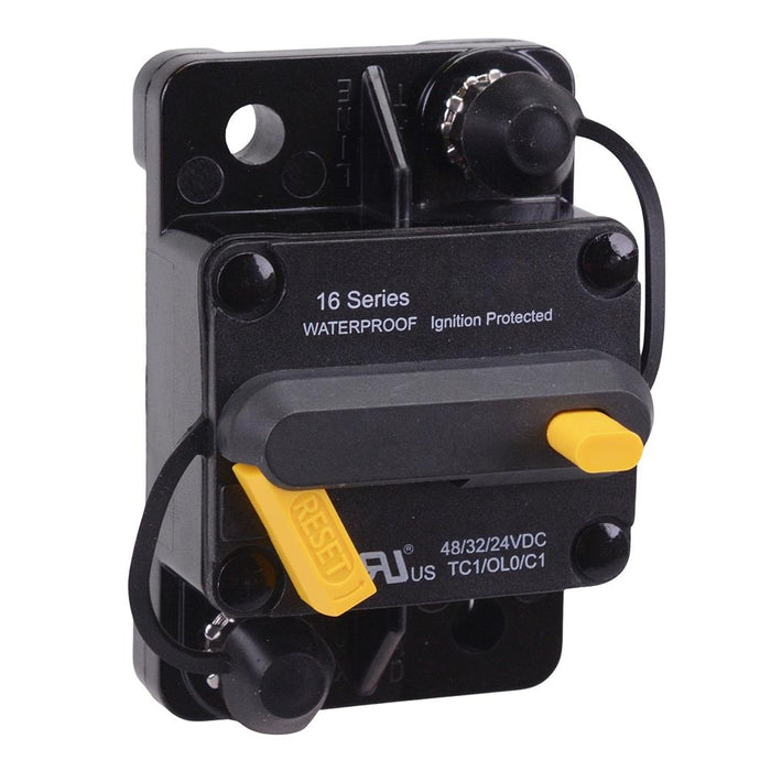 100A Surface Mount Switchable Manual Reset On-Off Circuit Breaker IP66