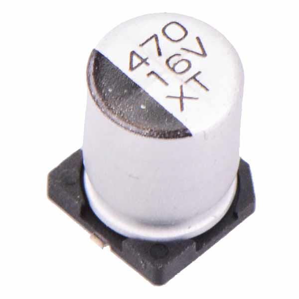 100uF 25V SMD Aluminium Electrolytic Capacitor 105°C
