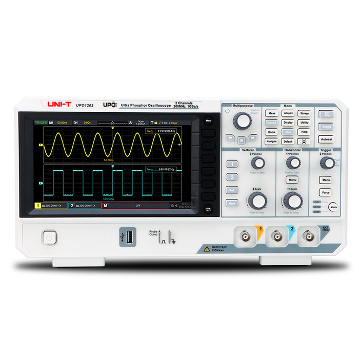 UPO1202 2 Analog Channel Oscilloscope 200MHz Uni-T