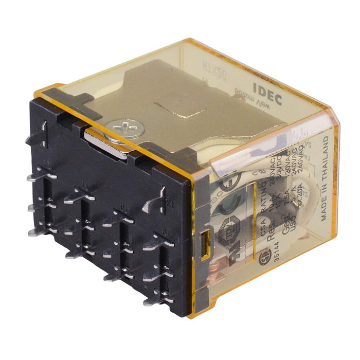 RH4V2-UDC24V 24VDC PCB Compact Power Relay 10A 4PDT IDEC
