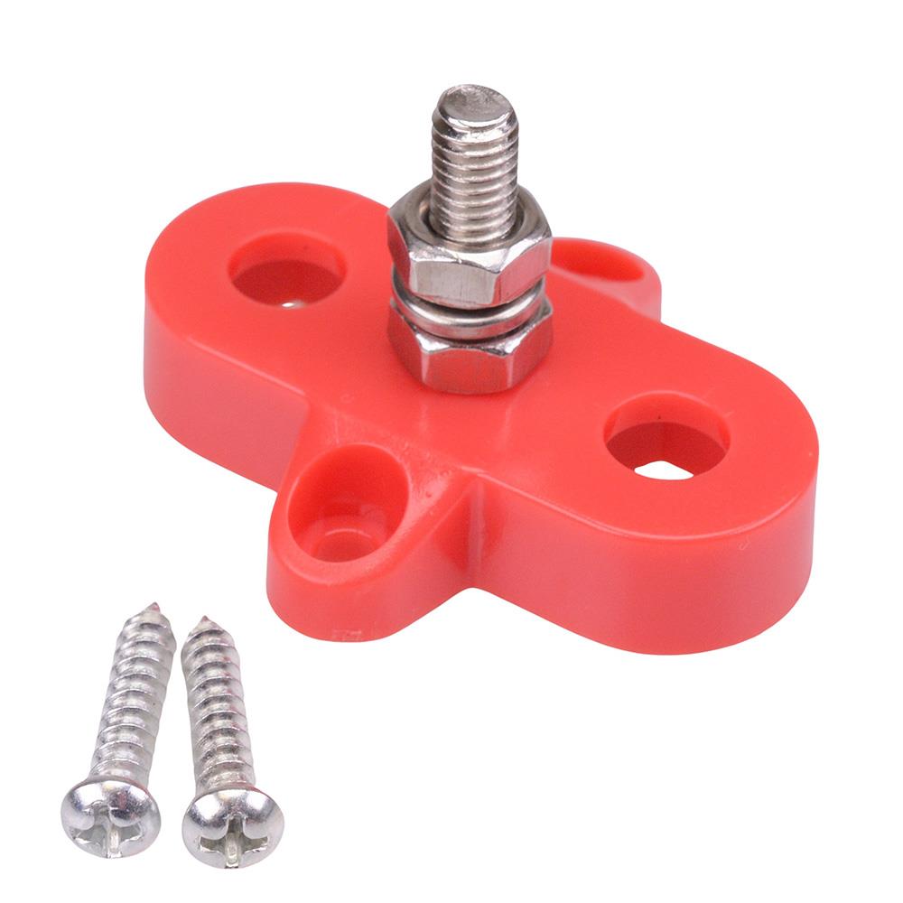 Red Positive M6 Stud Power Distribution Post — Switch Electronics ...