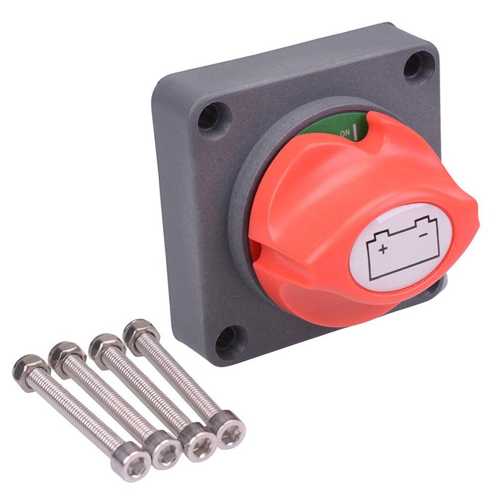 On-Off 2 Position Panel Mount Battery Isolator Switch 275A 12-48VDC