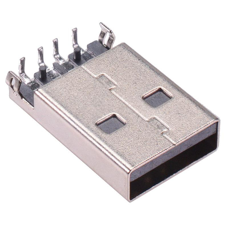 USB Type A Plug Horizontal Pins - Black — Switch Electronics | Your One ...