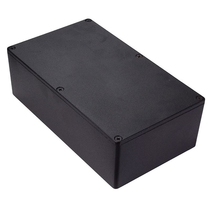 1590RBK Hammond Black Die Cast Enclosure 192 x 111.5 x 61mm