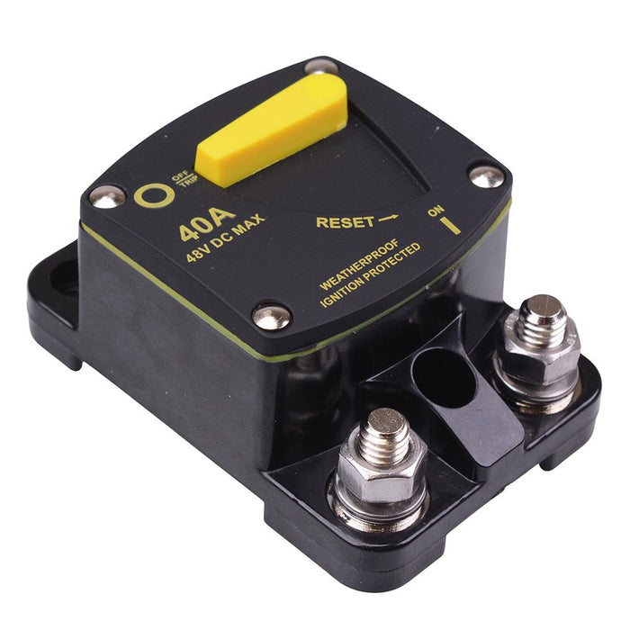 60A Surface Mount Manual Reset Circuit Breaker IP66
