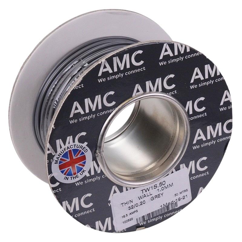 1mm² Thin Wall Cable 32 0.2mm 50M