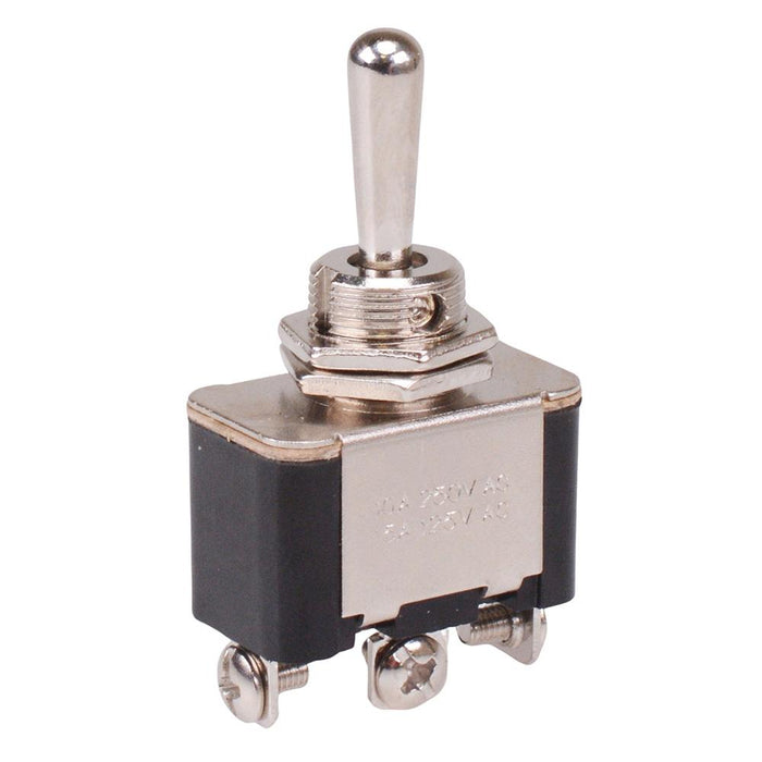 (On)-Off-(On) Momentary Toggle Switch SPDT 15A