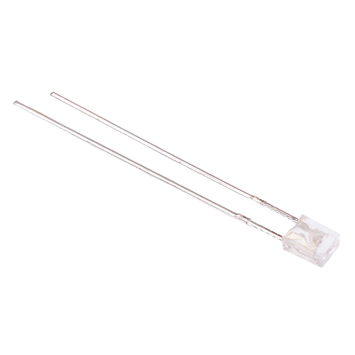 Blue 3 x 2mm Rectangular LED 60mcd 100°