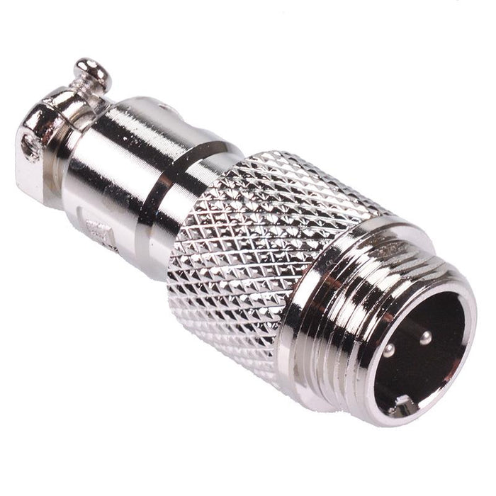 2 Way M12 Male Circular Plug Connector