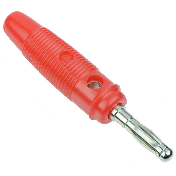 4mm Red Banana Plug 10A SCI R8-25A