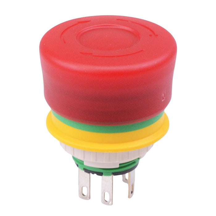 XA1E-LV3SG02Q4TR illuminated Unibody 16mm Emergency Stop Switch 2NC IDEC