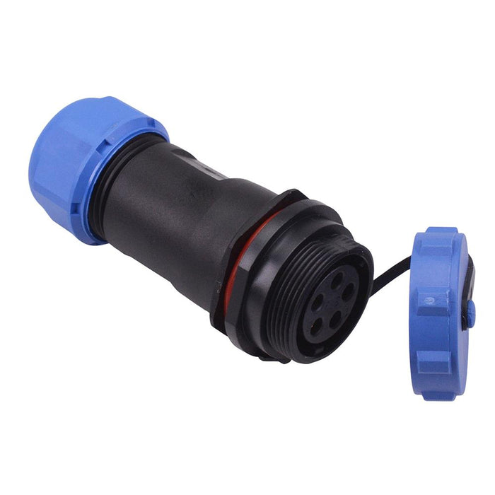 5 Pin Waterproof W21 Female Socket Cable Connector IP68